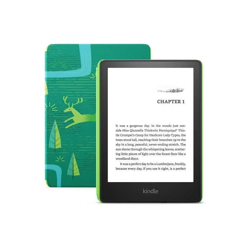 AMAZON - Amazon Kindle Paperwhite Kids 16gb Esmerald Forest