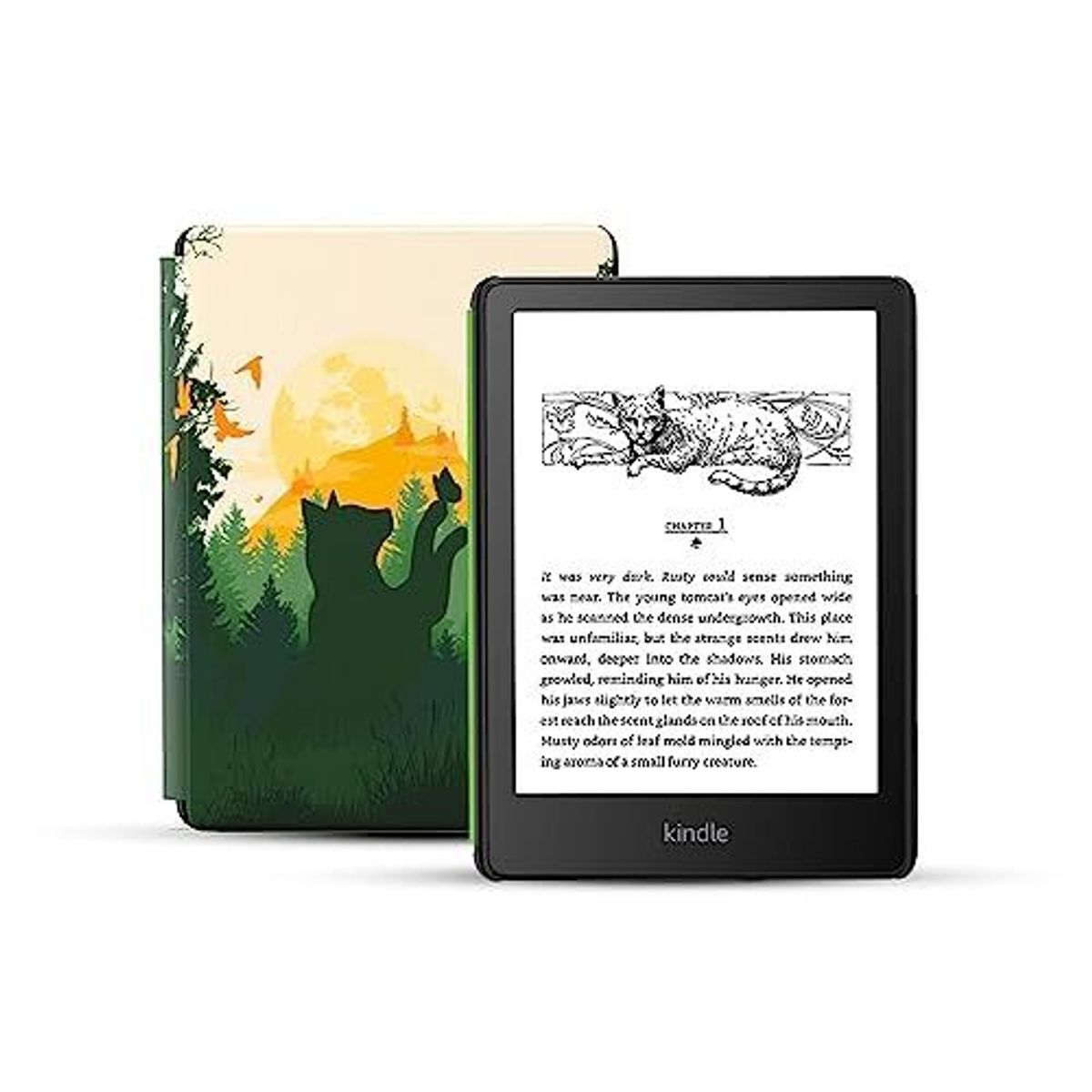 AMAZON - Amazon Kindle Paperwhite Kids 16gb Warrior Cats.
