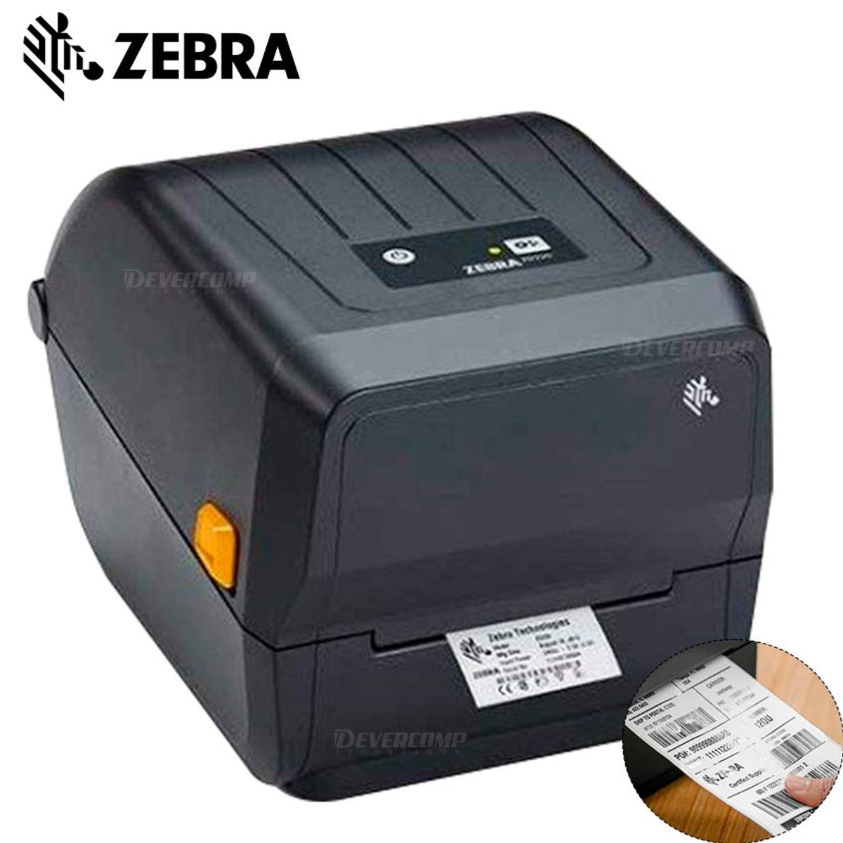 ZEBRA - Impresora de Etiquetas Zebra ZD230 Transferencia termica USB  RED
