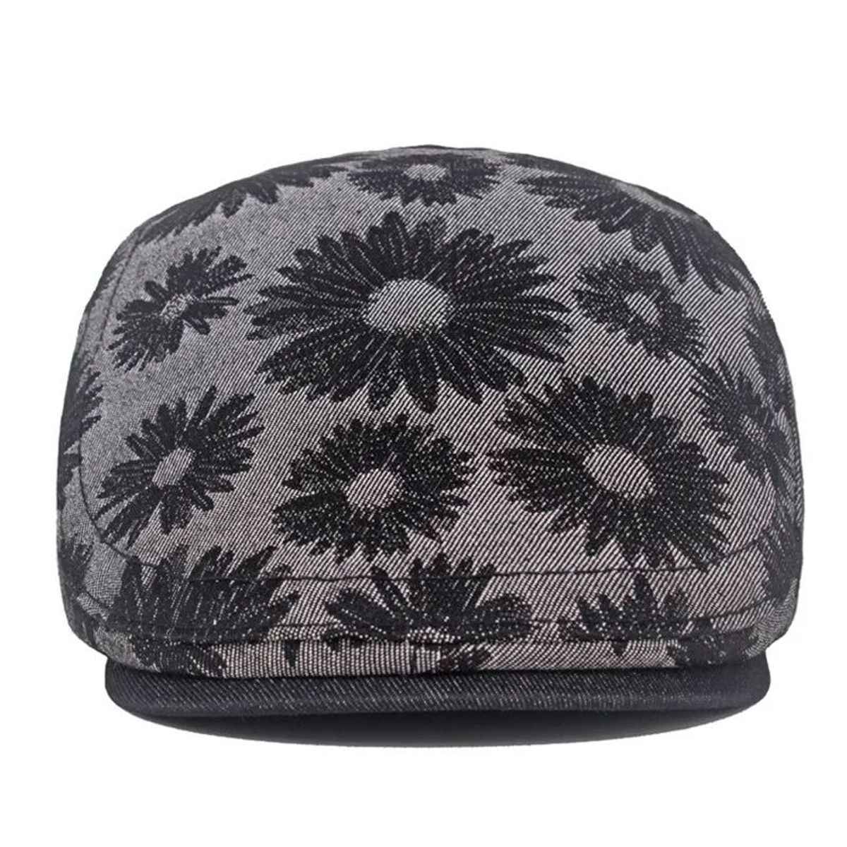 KAST PE - Boina Gorra Unisex de Jean DaisyFlower - Gris Oscuro