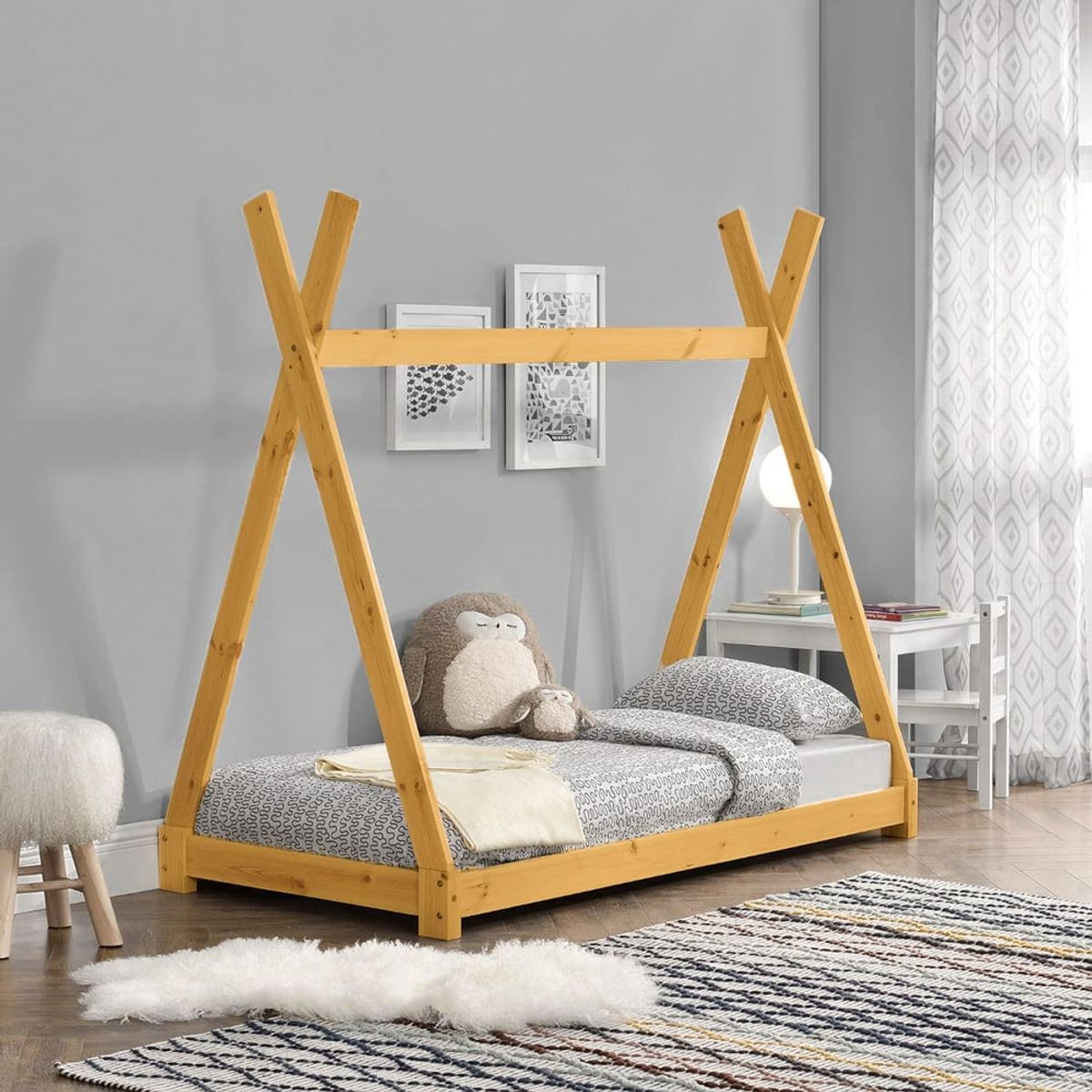 MOVENDA - Cama Montessori Yuri Plaza y Media Movenda