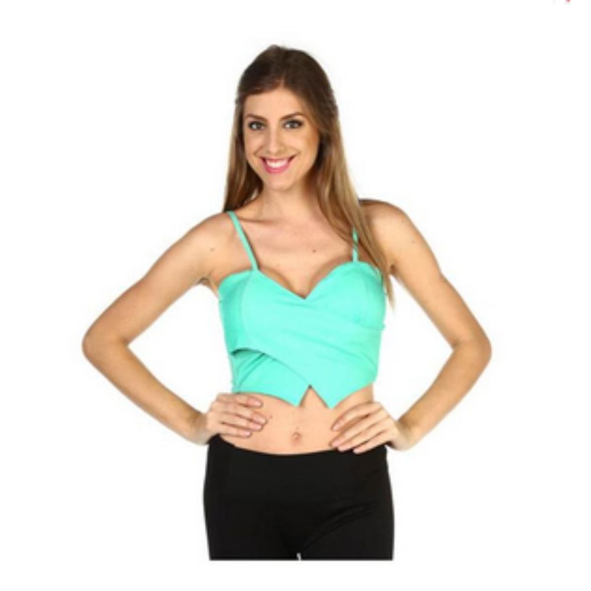 GENERICO - Blusa Mujer diseño Clara - Verde agua