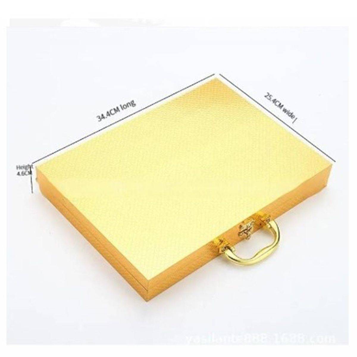 GENERICO - Cubiertos Dorados con Maletin A1 24 PZAS