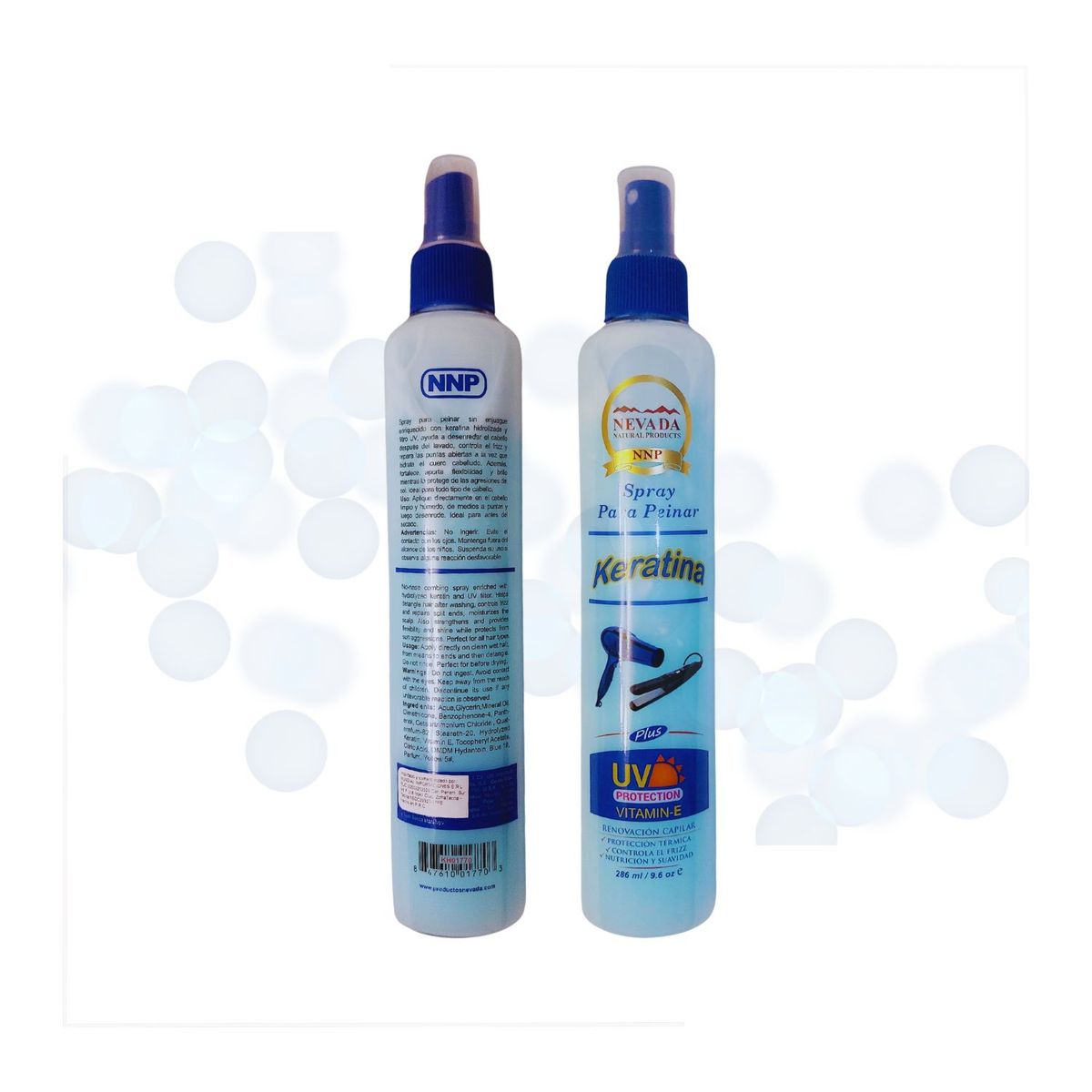 GENERICO - Spray Para Peinar con Keratina y Proteccion UV