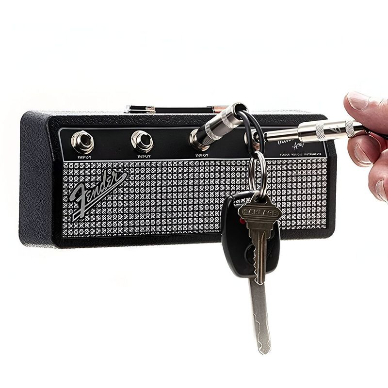 ELMEJORPRECIO - Perchero Porta Llaves Modelo Vintage Amplificador Fender