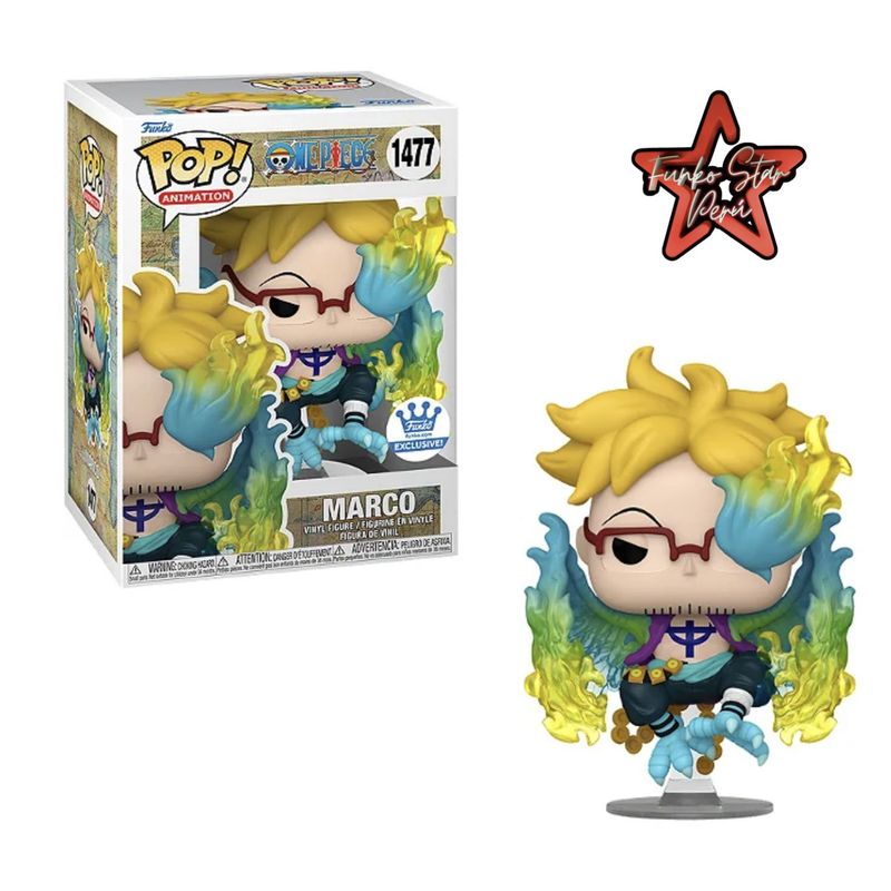 FUNKO - Funko Pop Marco 1477 One Piece Exclusivo