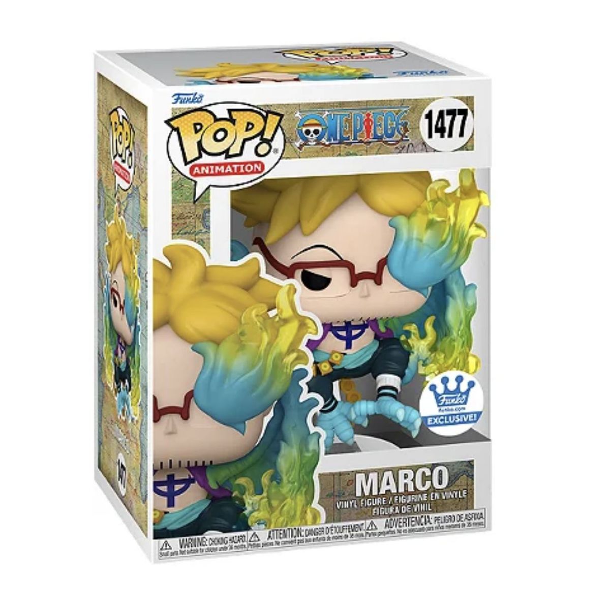 FUNKO - Funko Pop Marco 1477 One Piece Exclusivo
