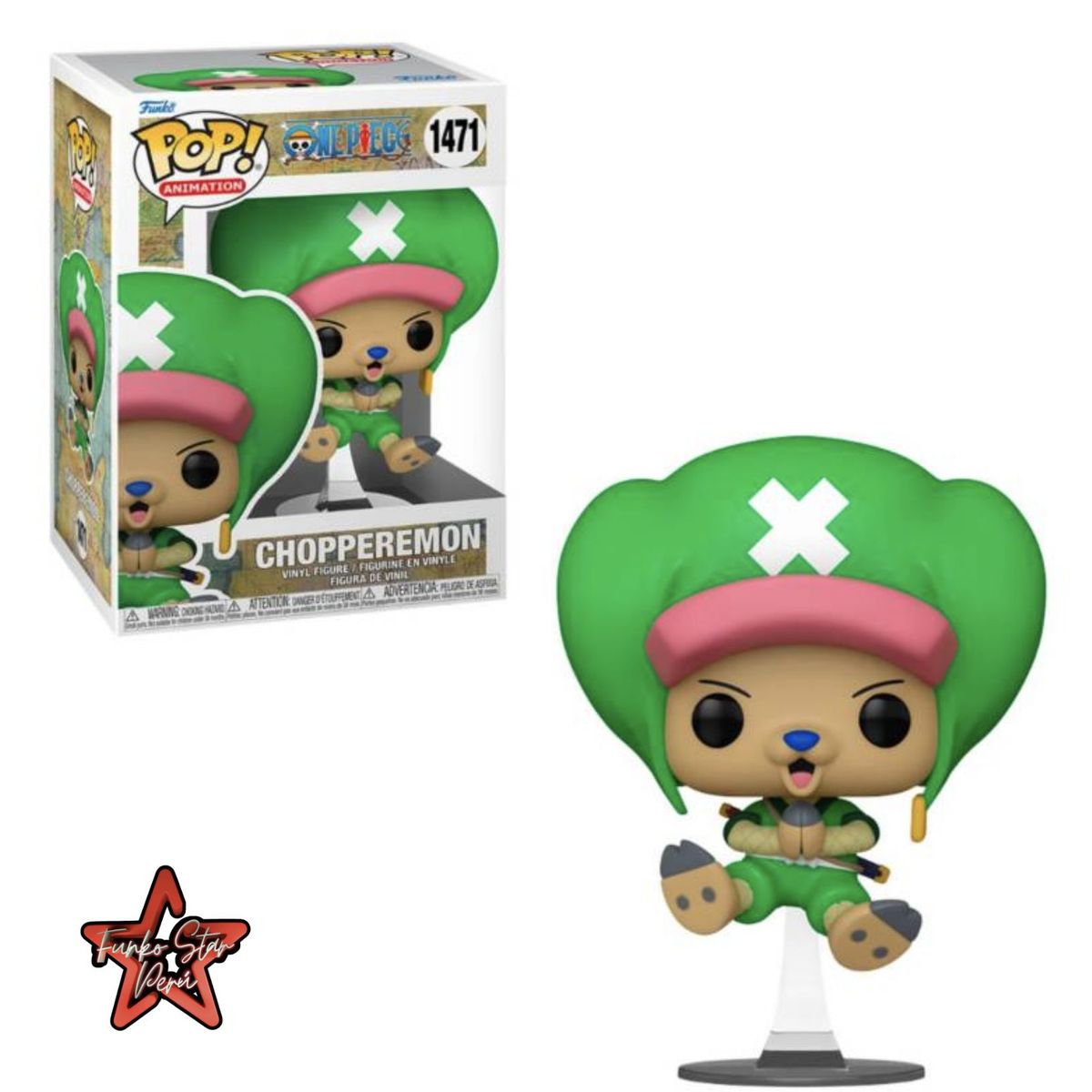FUNKO - Funko Pop Chopperemon wano 1471 One Piece Original Nuevo