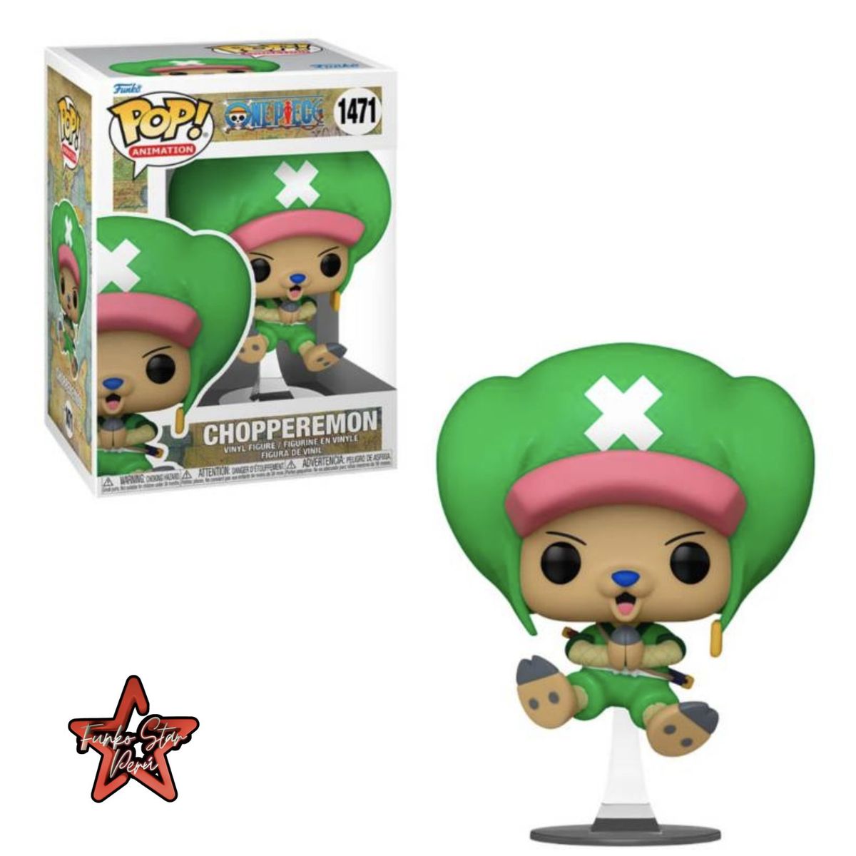 FUNKO - Funko Pop Chopperemon wano 1471 One Piece Original Nuevo