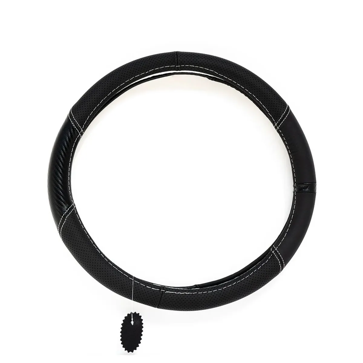 GENERICO - Forro De Timon Carbon Black Premiun Universal