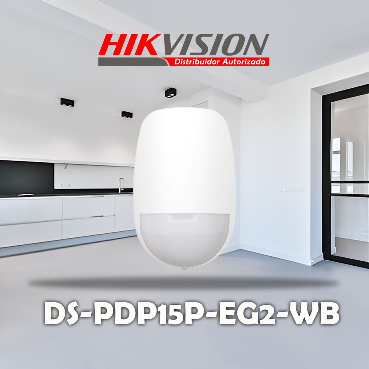HIKVISION - SENSOR DE ALARMA PIR INALÁMBRICO AX PRO ANT-PET HIKVISION DS-PDP15P-EG2-WB
