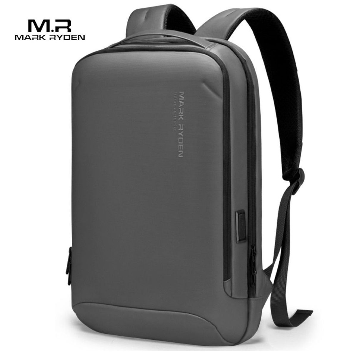 MARK RYDEN - Mochila Mark Porta Laptop Ryden Modelo Metropolitan MR9008 Gris