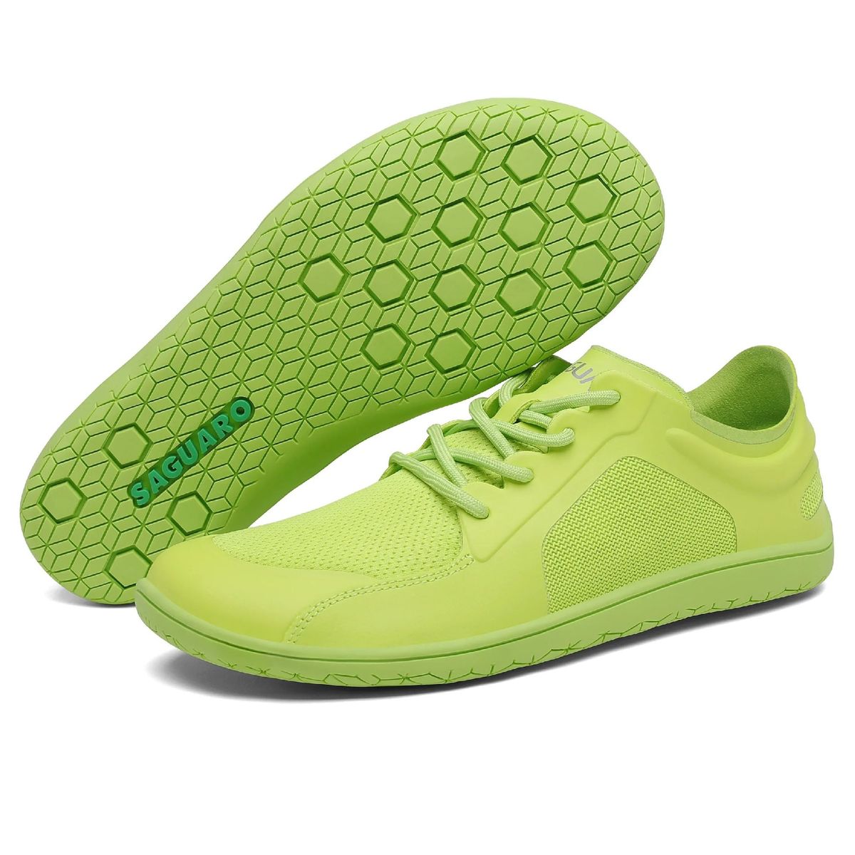 SAGUARO - Saguaro - Zapatilla Wish II Barefoot Casual - Verde Fluor