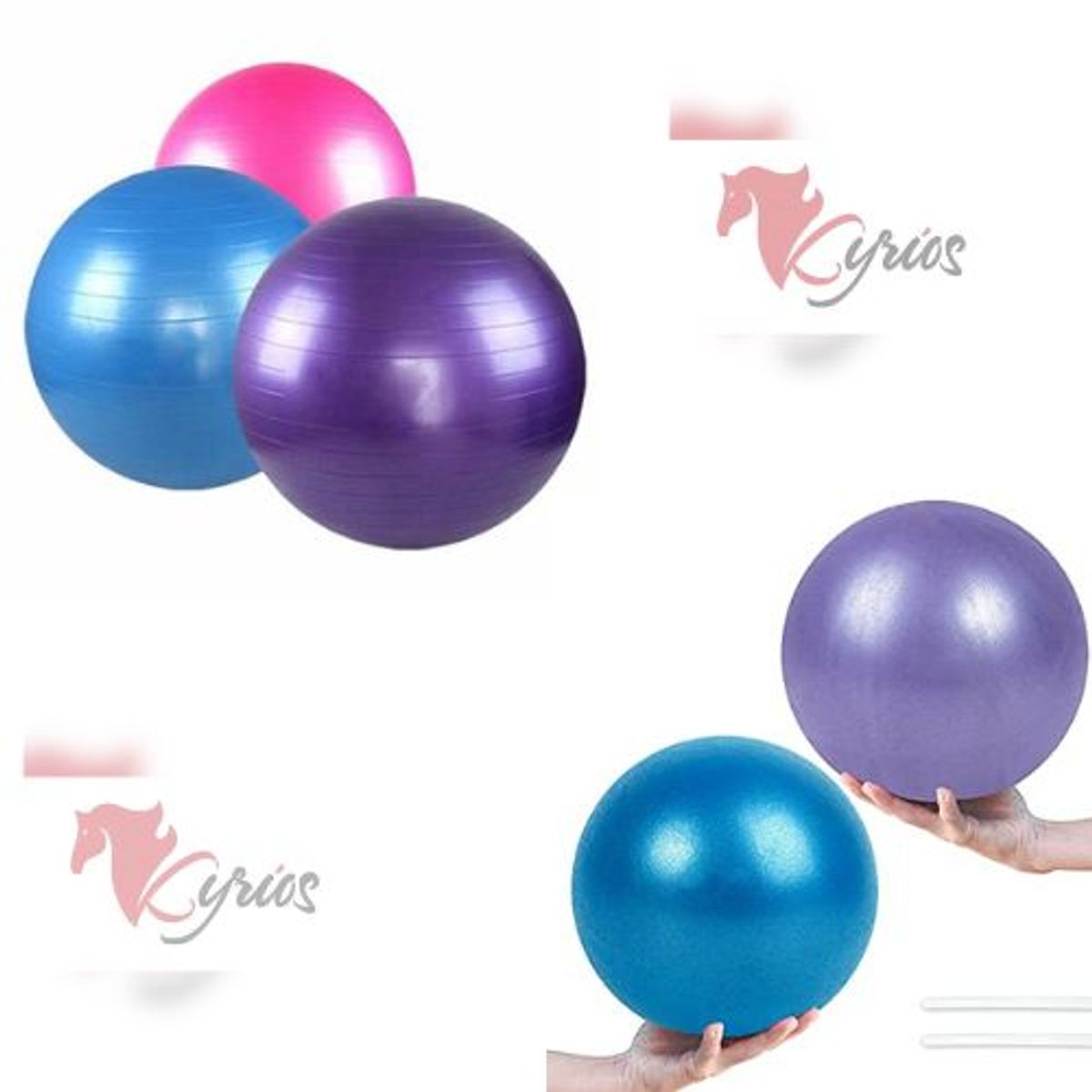 GENERICO - Pelota Pilates De Yoga 25cm