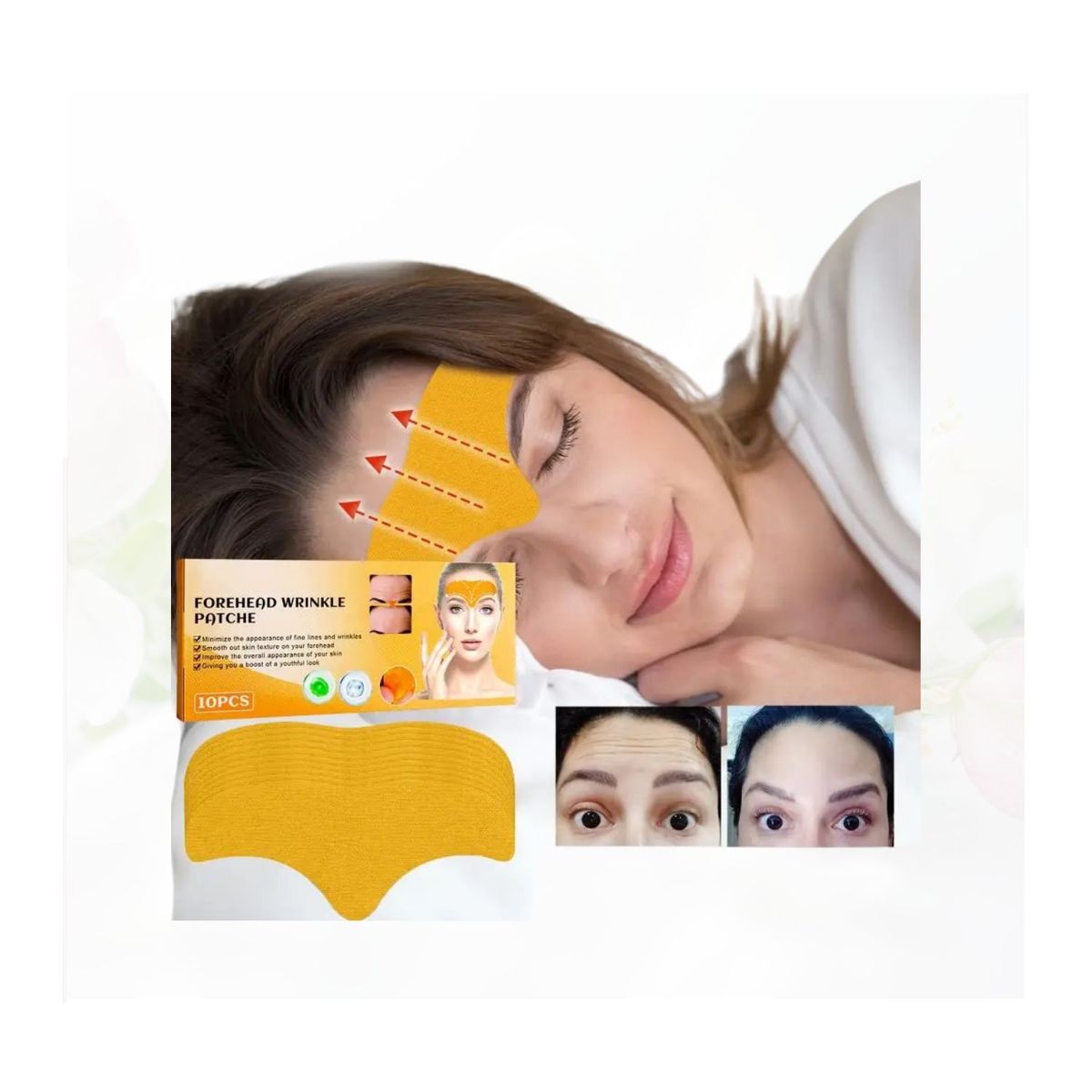 OEM - Parches Antiarrugas con Colágeno  pack x 2 Cajas