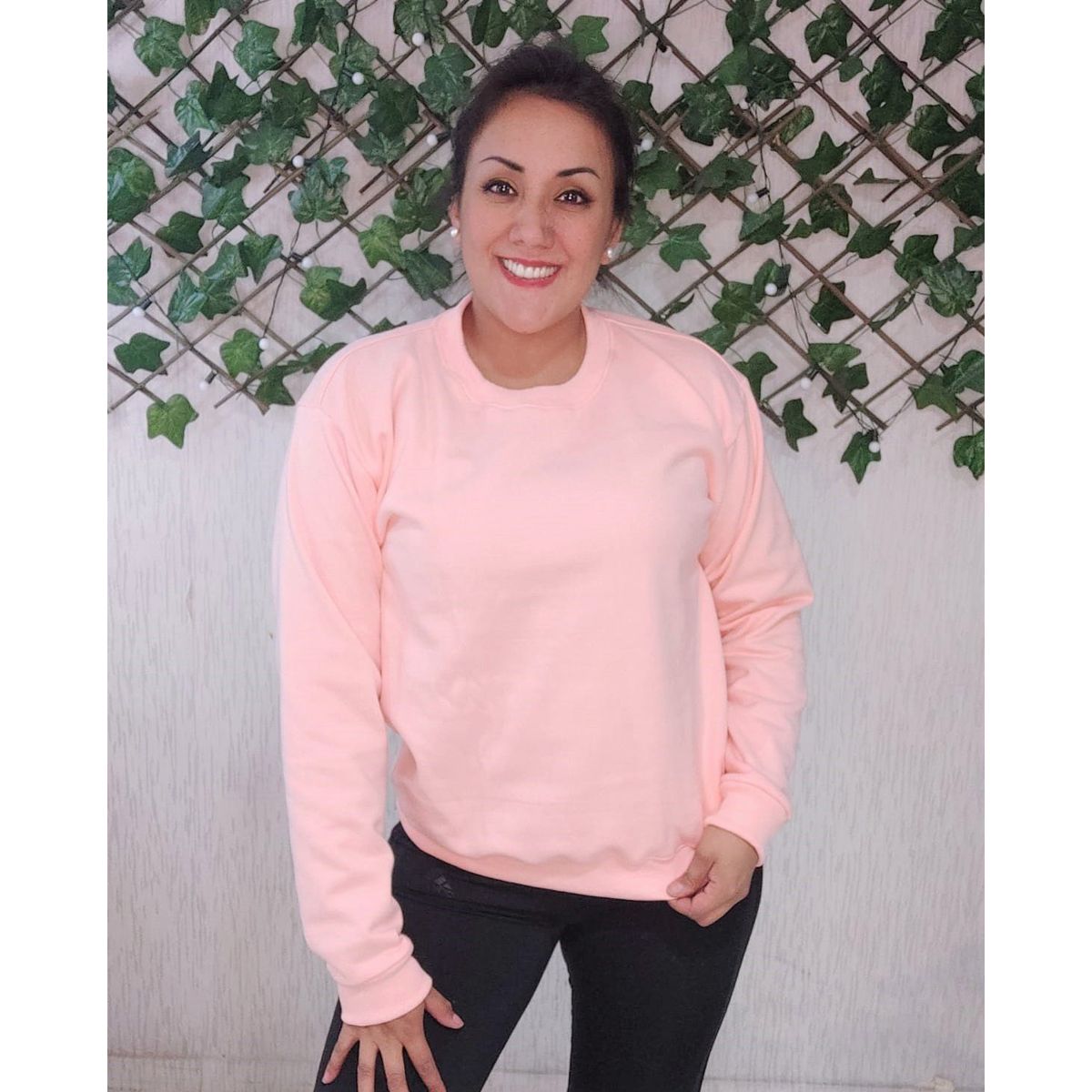 GENERICO - Polera Mujer Casual Nathalie Love It  - Melón