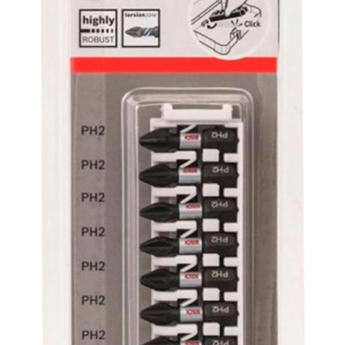 BOSCH - Bosch Punta Phillips 2X25mm 8u Impact Control