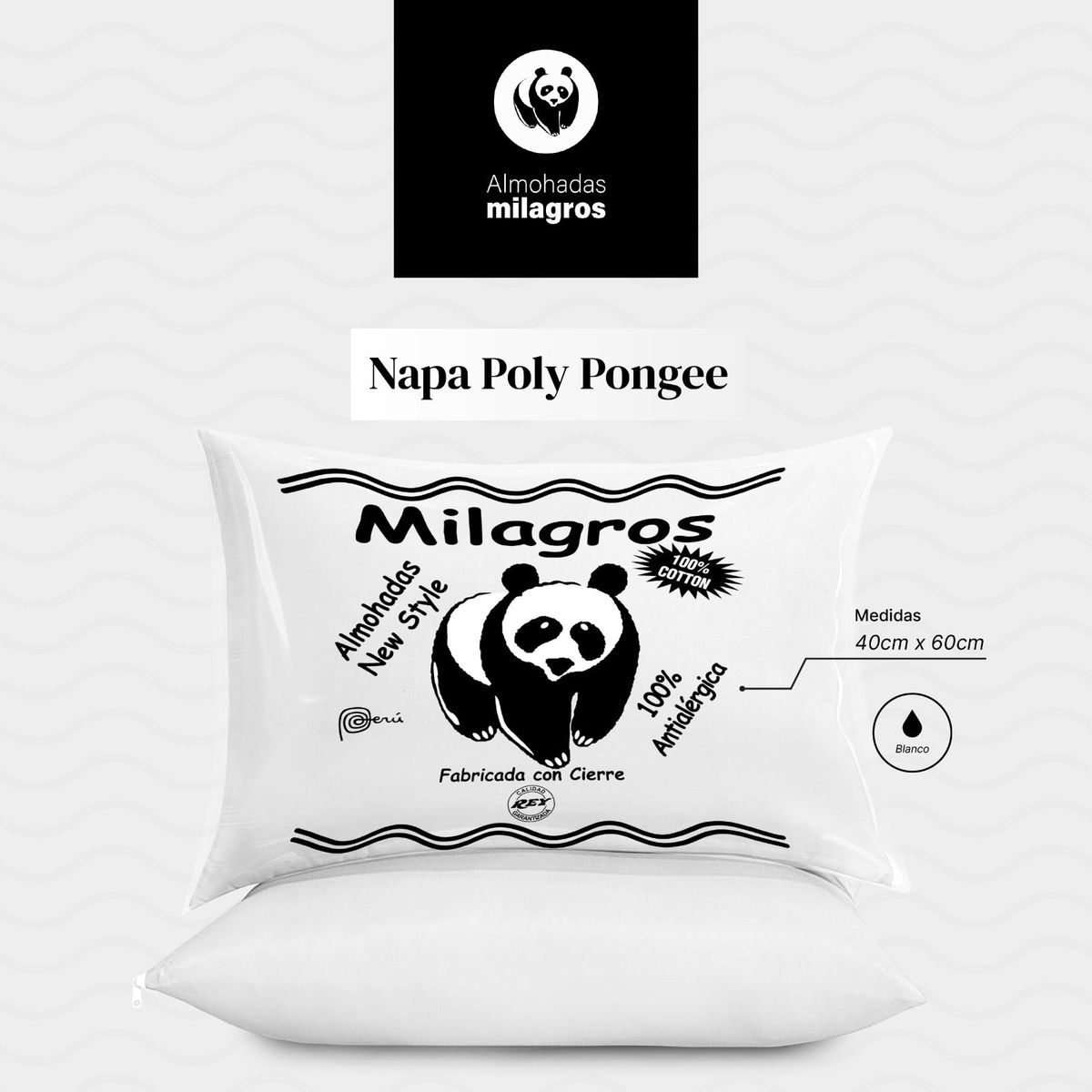 CUTE - ALMOHADA TELA SÁBANA.