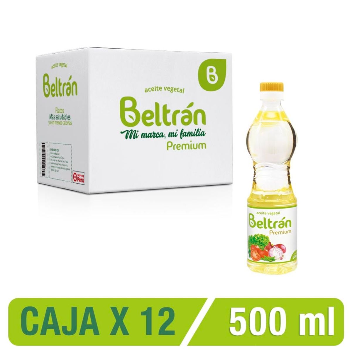 BELTRAN - Aceite De Soya Beltran 500 ml Caja X 12 U.