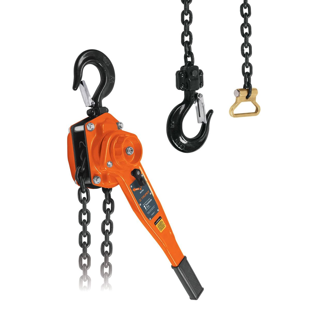 TRUPER - Polipasto de palanca 1 tonelada