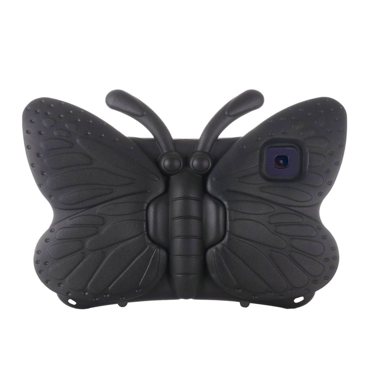 GENERICO - Funda para Lenovo Tab M8 HD 8 de Goma Mariposa Negra Resistente