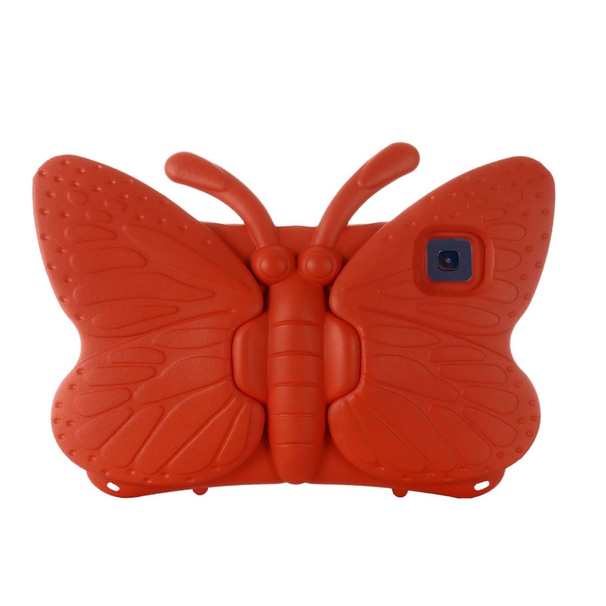 GENERICO - Funda para Lenovo Tab M10 Plus 2da Gen 103 de Goma Mariposa Roja