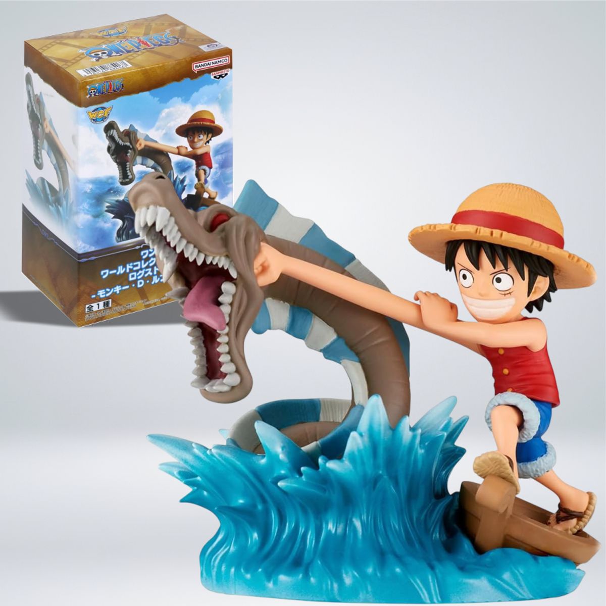BANPRESTO - FIGURAS ONE PIECE - LUFFY VS LOCAL SEA MONTERSFILM RED