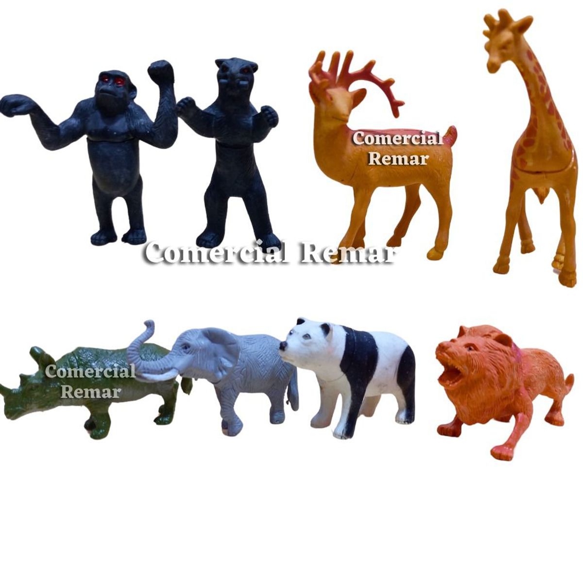 GENERICO - Set de Animales Salvajes con Accesorios