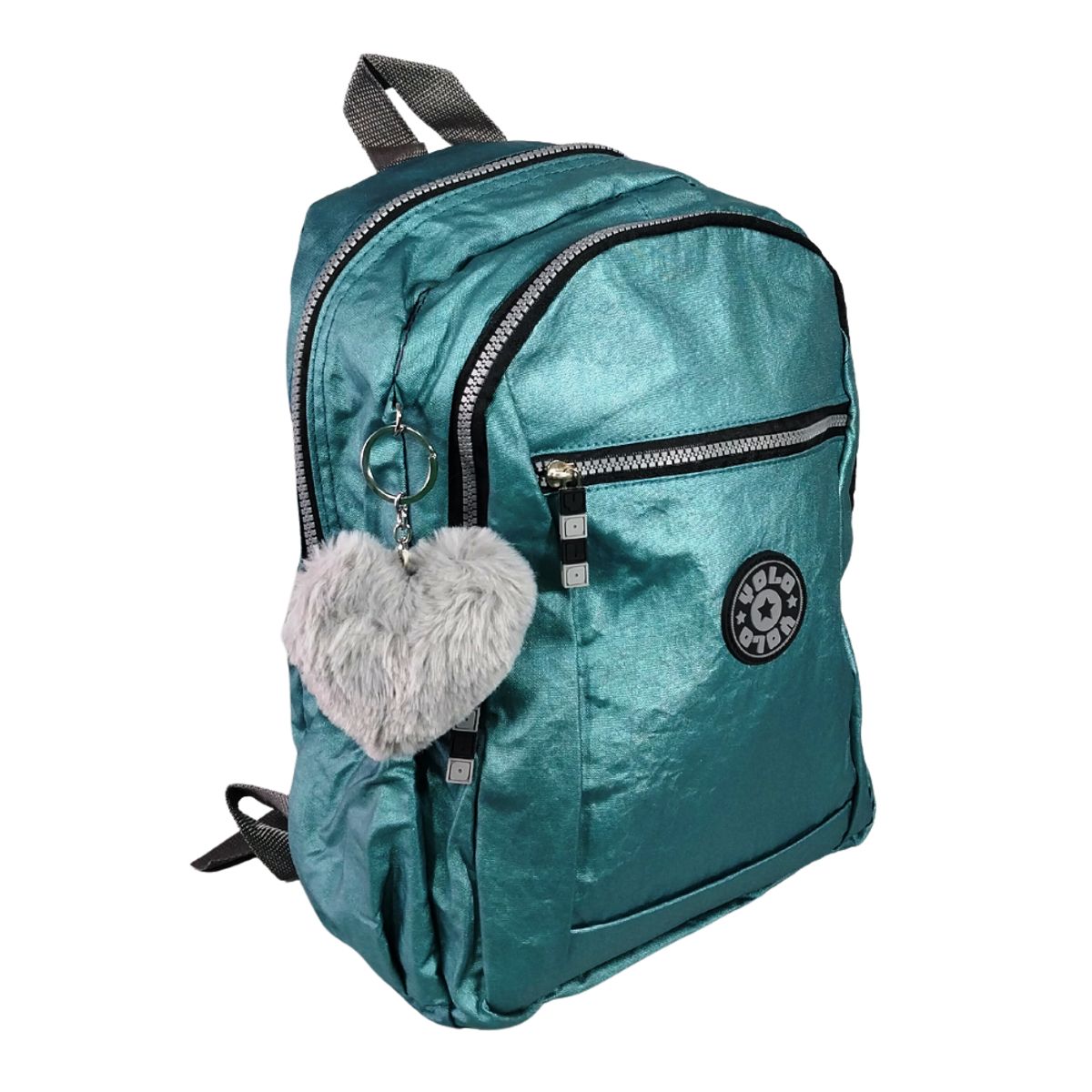 YOLO - Mochila Juvenil Con Pompom Yolo