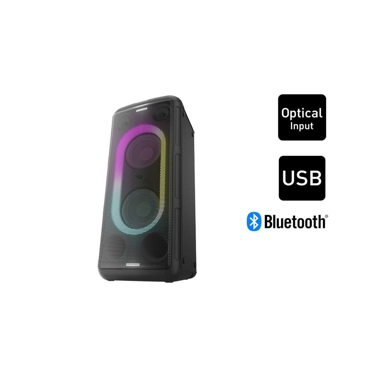 PANASONIC - Equipo de Sonido Panasonic SC-TMAX45 ONE BOX 1000 Watts RMS Negro