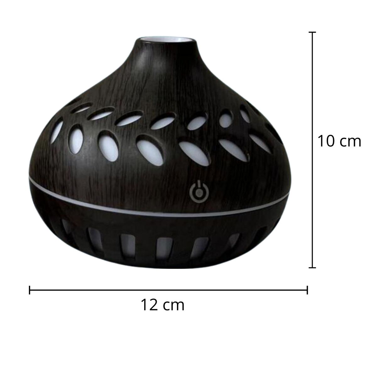 GENERICO - Humidificador ultrasónico difusor de aromaterapia colorido