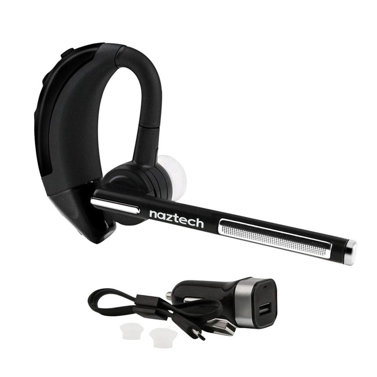 NAZTECH - Auriculares Inalambricos - Naztech - Bluetooth - Negro