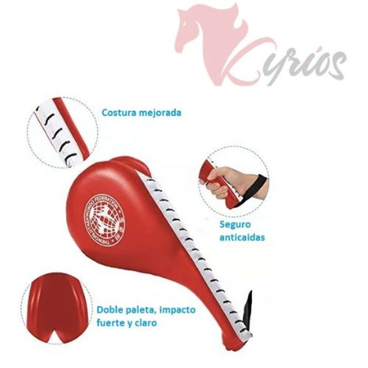 GENERICO - Paleta Doble Para Taekwondo