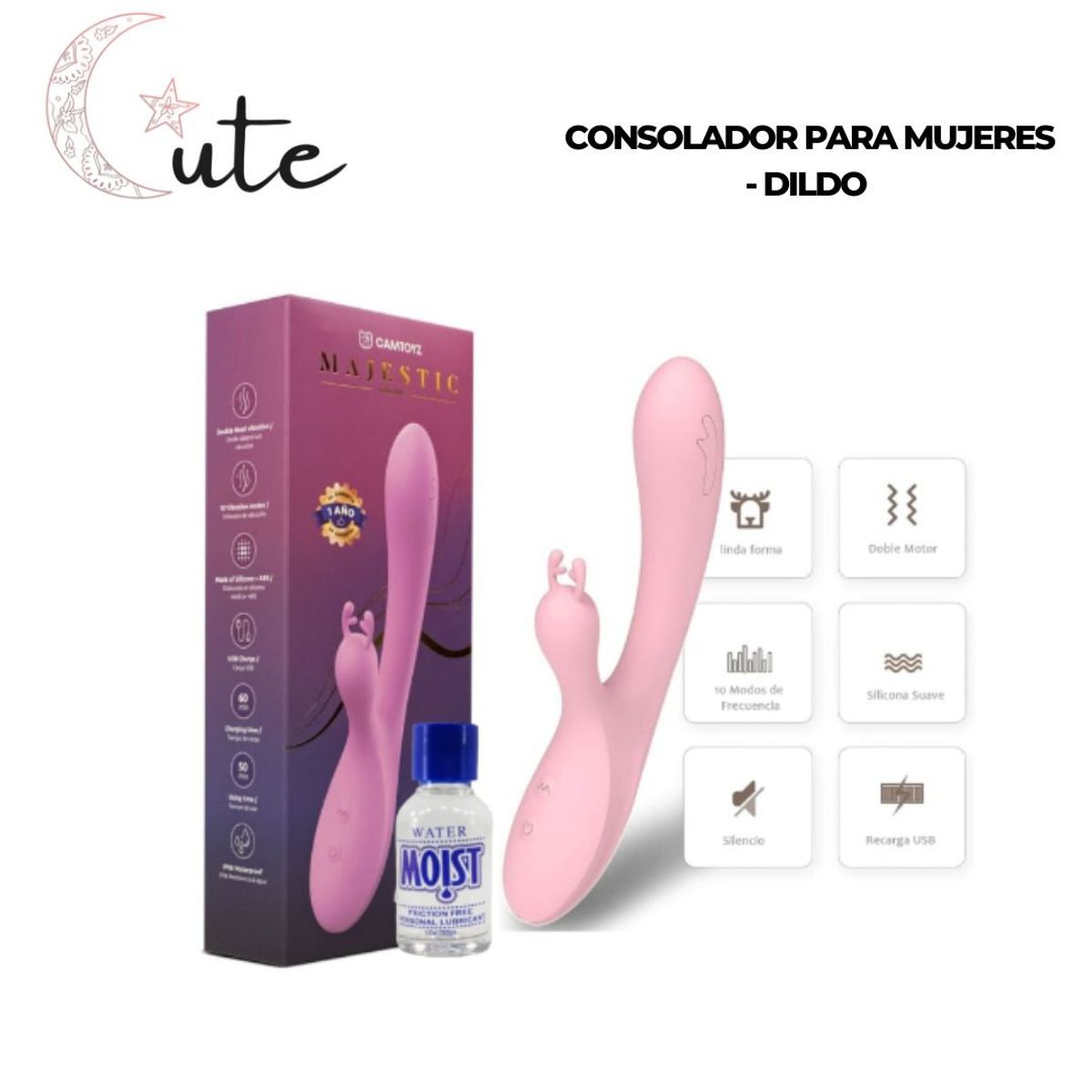 GENERICO - DILDO CONSOLADOR PARA MUJERES