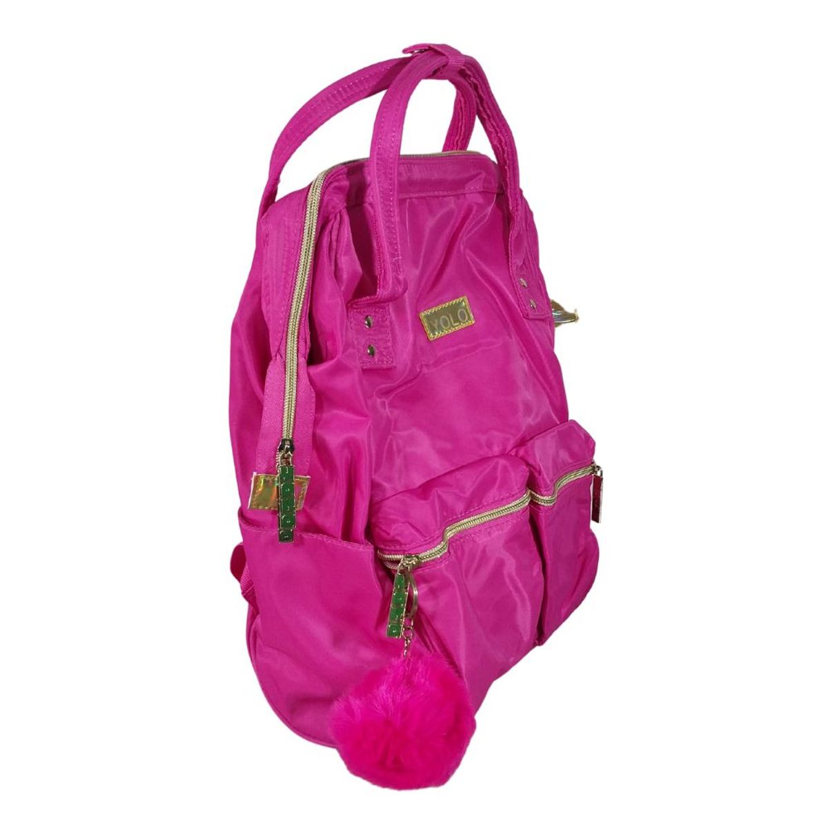YOLO - Bolso Juvenil Con Pompom Yolo