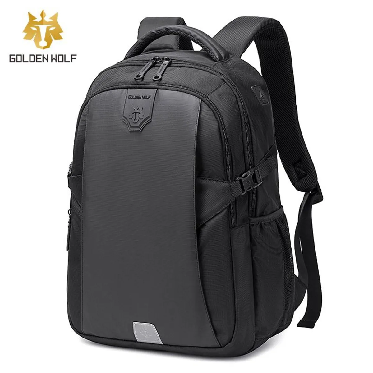 GOLDEN WOLF - Mochila Golden Wolf B00433 Negro
