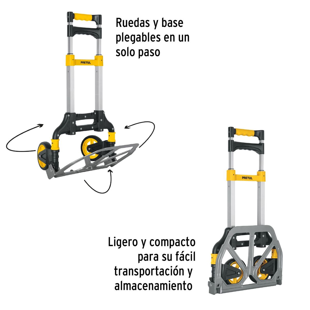 PRETUL - Carreta De Carga Plegable 100 Kg