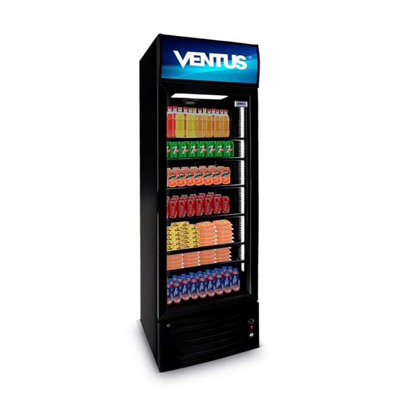 VENTUS - Visicooler Ventus 360L 1 Puerta LG-360BLACK