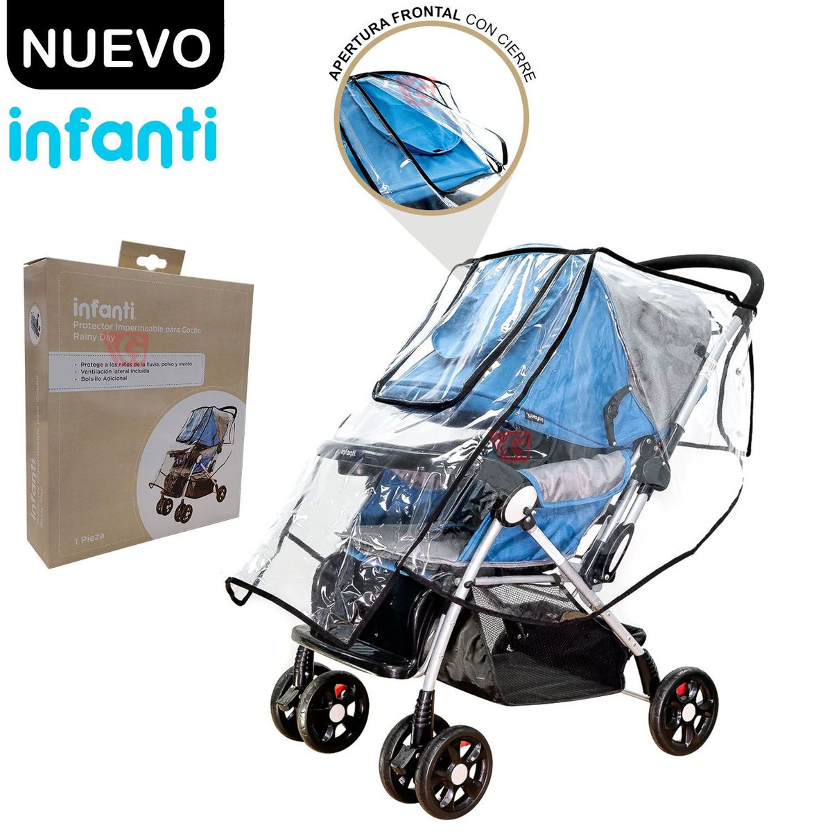 INFANTI - Protector De Lluvia Rainy