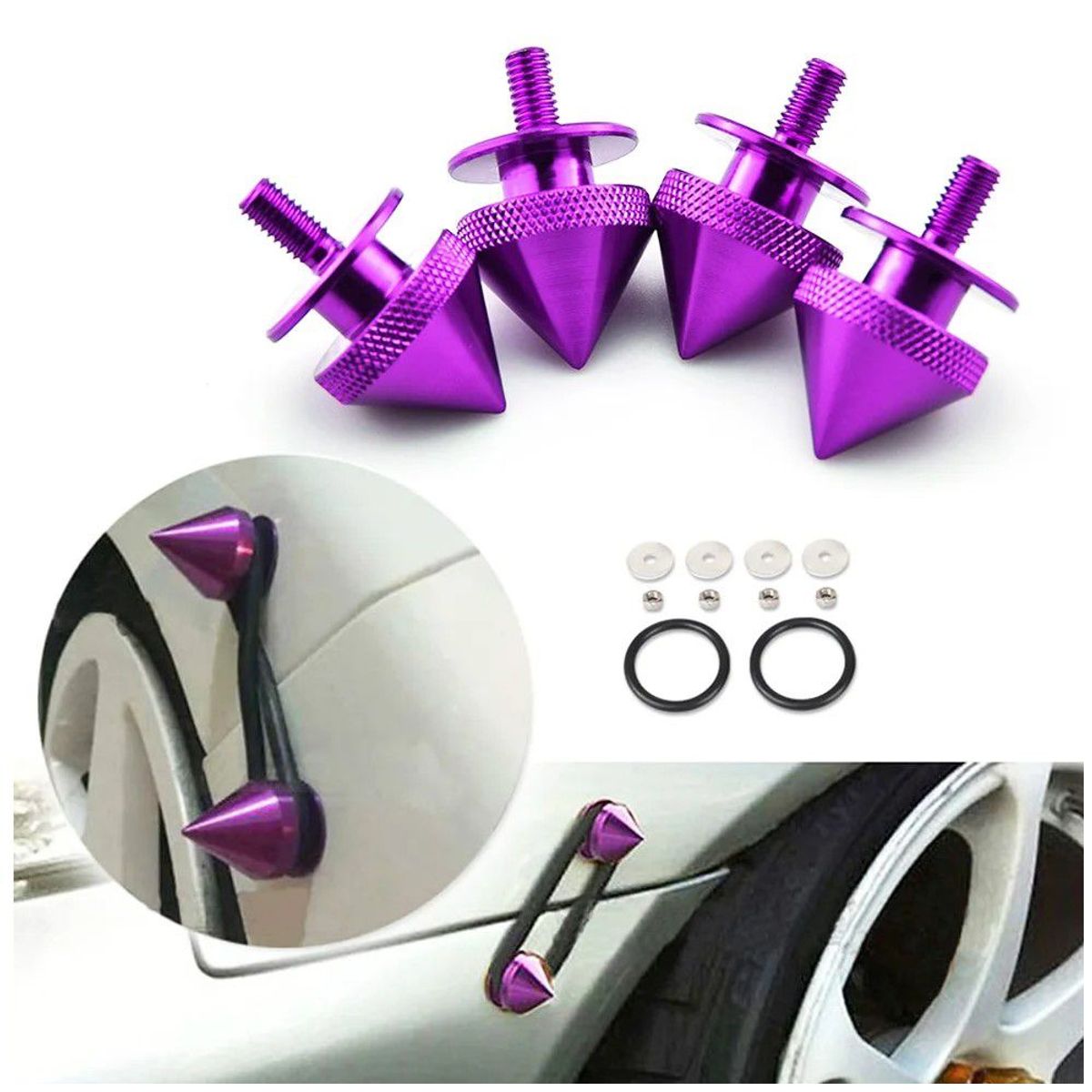 GENERICO - Sujetador De Parachoque Universal Auto Camioneta