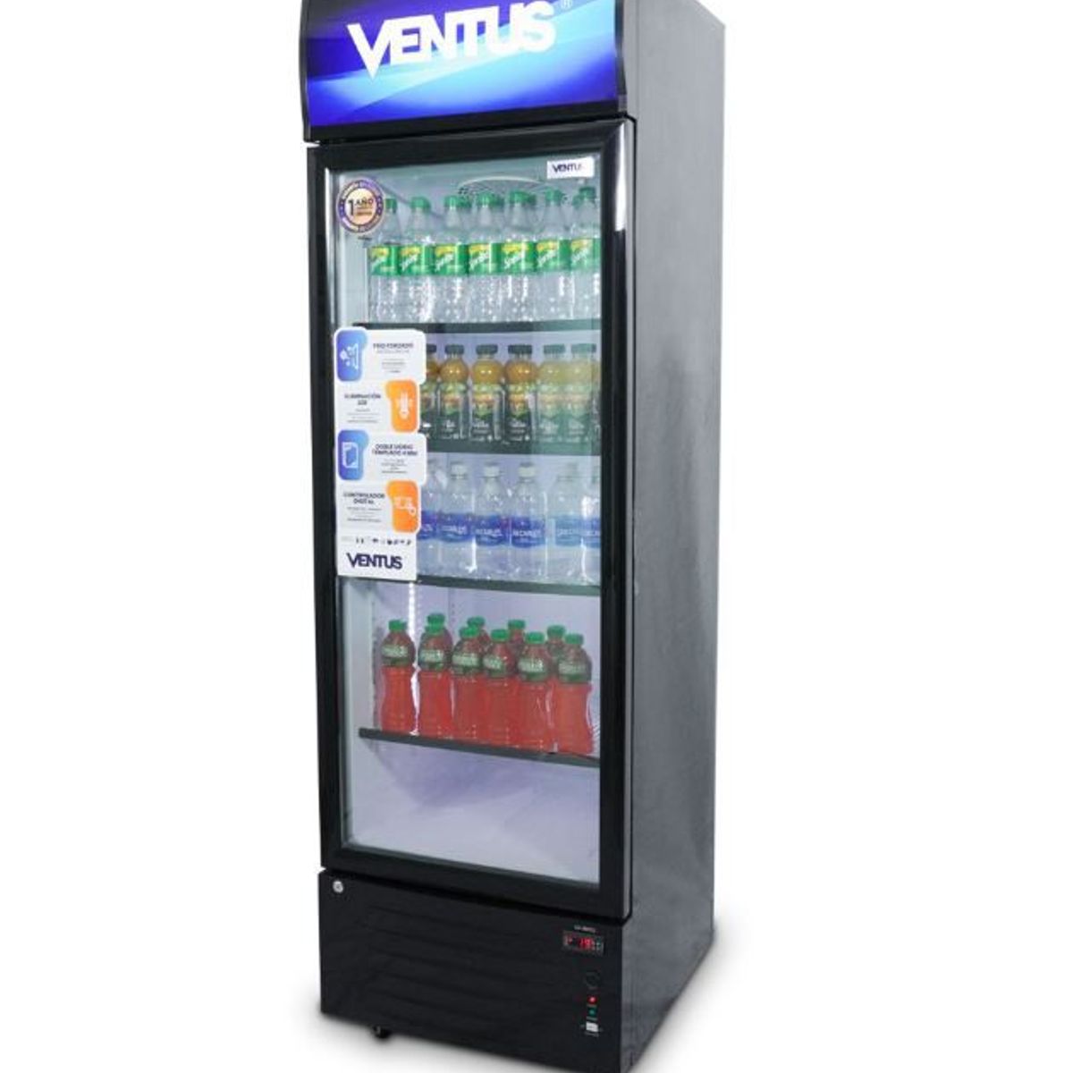 VENTUS - Visicooler Ventus 380 Lts Turbo cooling LG-380TC