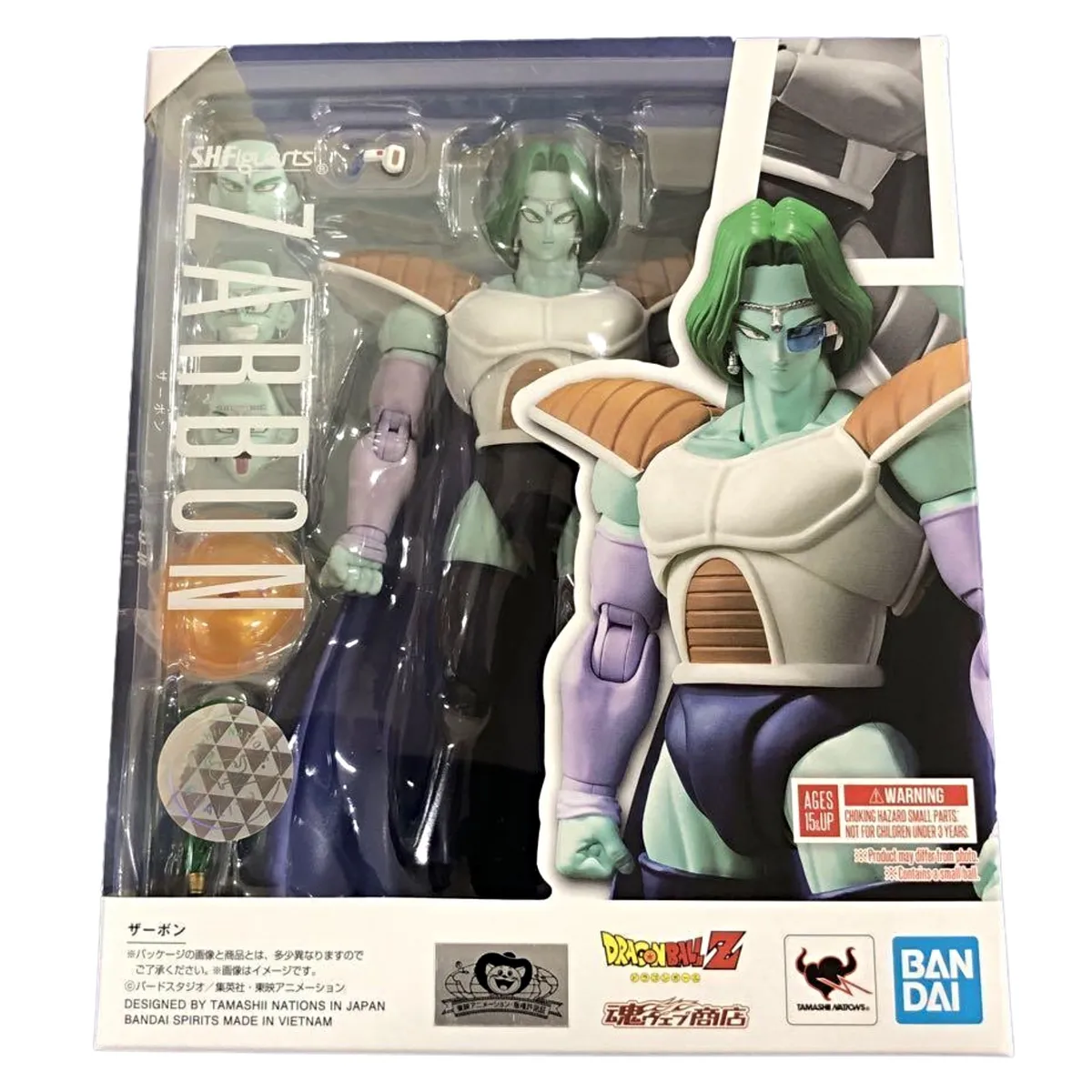 BANDAI - Dragon Ball Z SH Figuarts Zarbon Soldado Frieza