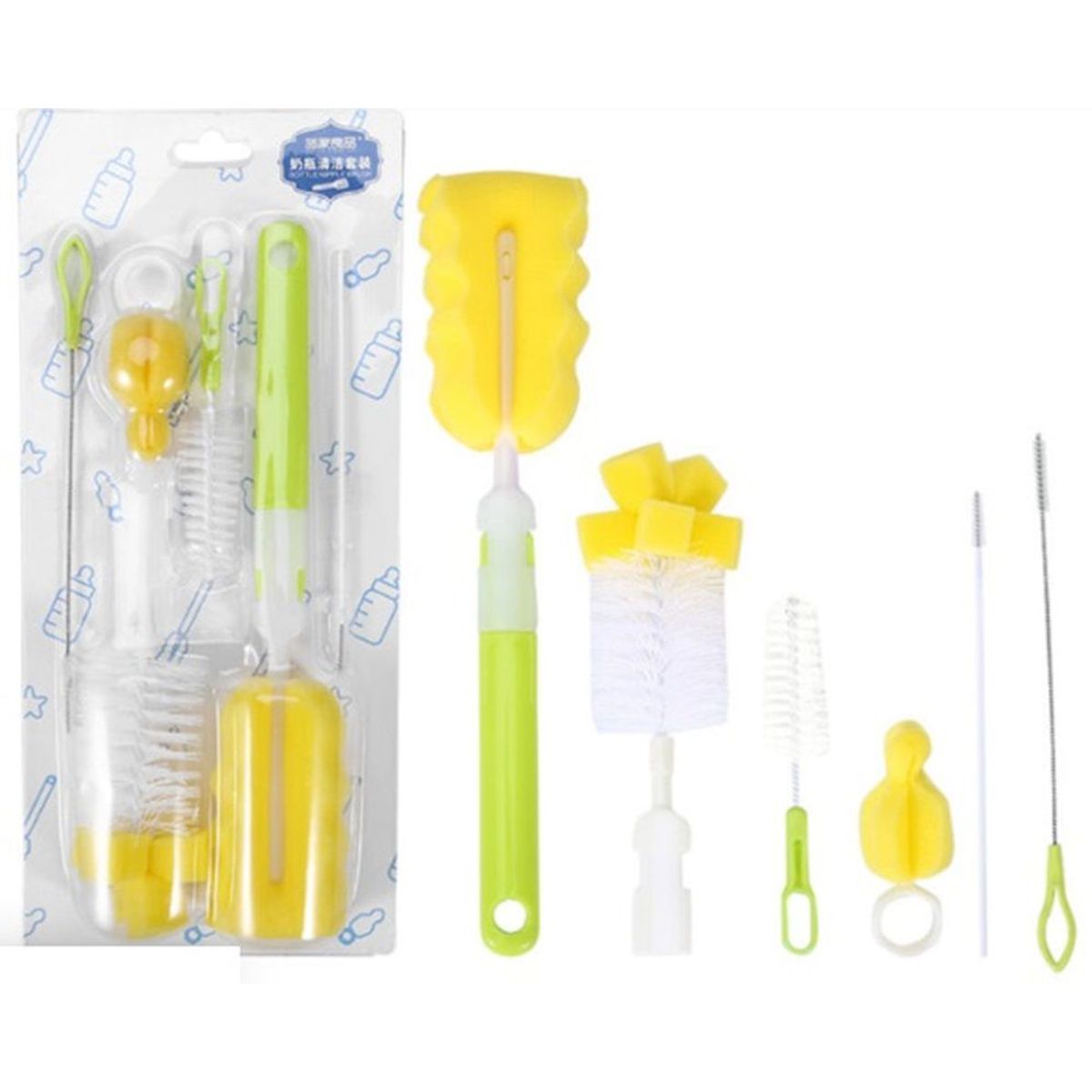 GENERICO - SET DE LIMPIEZA DE BIBERONES BLISTER