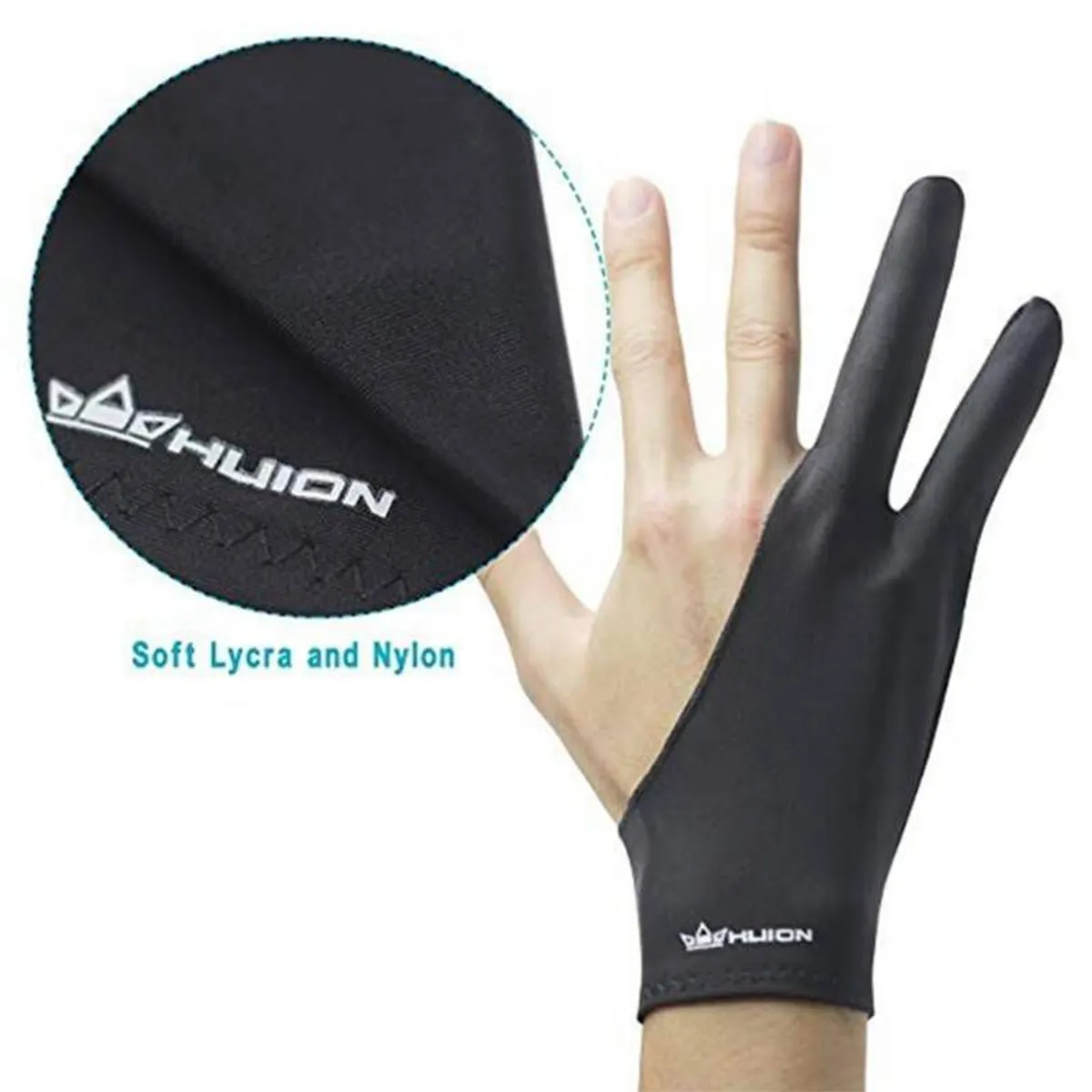 HUION - Guantes Para Dibujo Diseño Antiincrustante huion