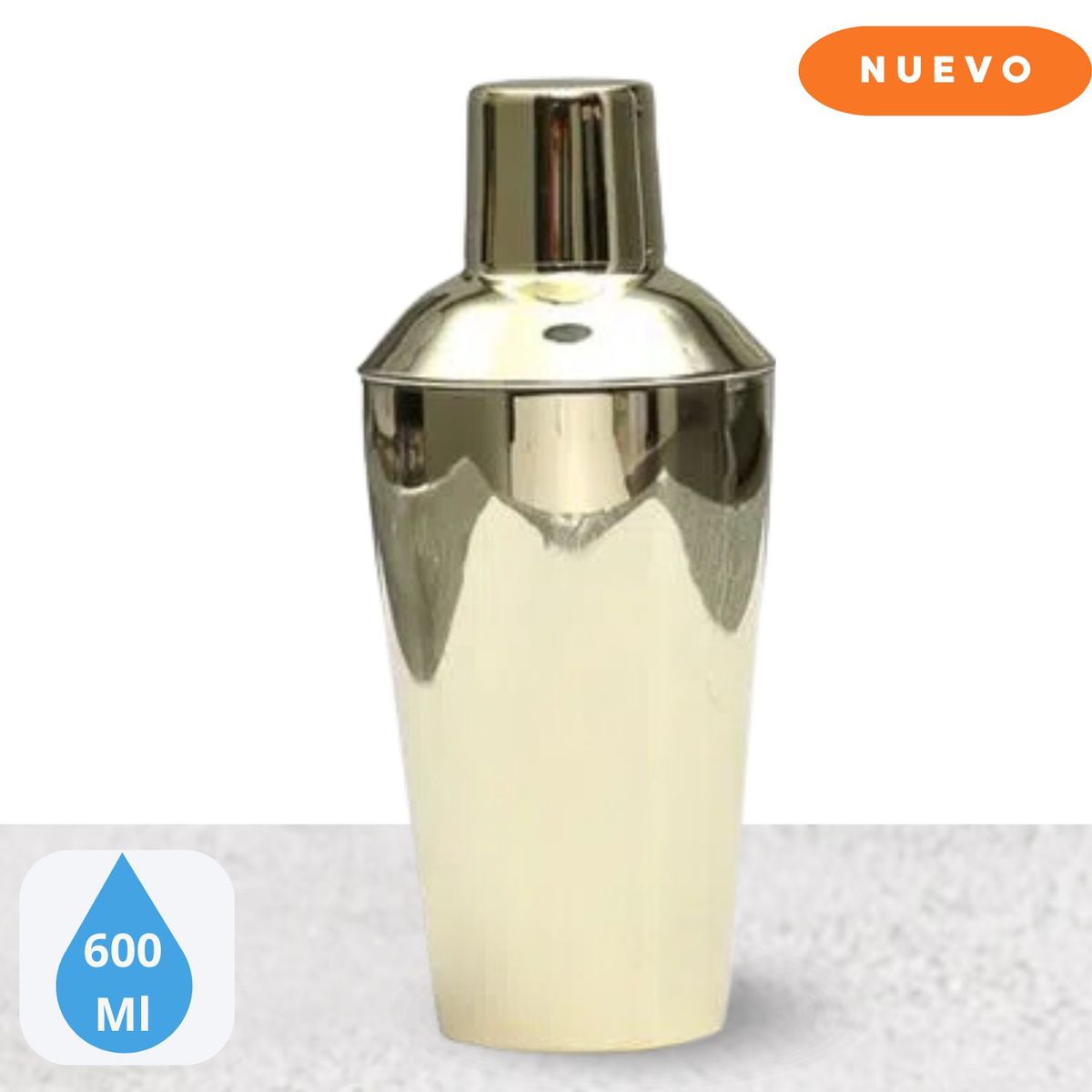 Ichimatsu - Coctelera Lyor Dorada de 600 Ml