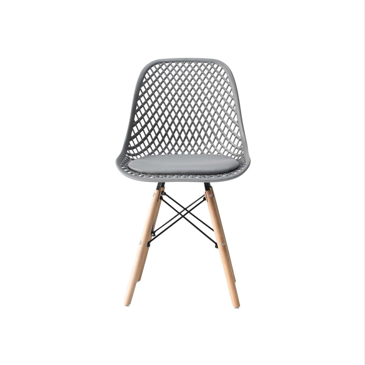 OFIDEAS - Silla De Comedor Diseño Nordic Gris Ofideas