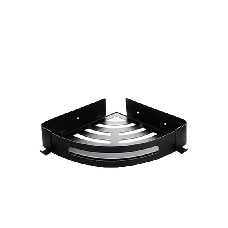 DENISASAA - Organizador De Ducha Cocina Repisa Acero Inox Adhesivo-Negro
