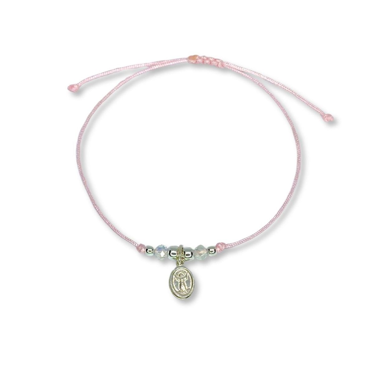 SANTORAL - Pulsera del Divino Niño - Hilo y Plata