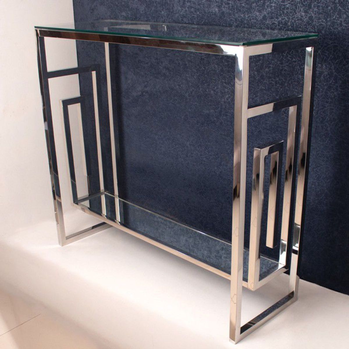 GENERICO - Recibidor consola de acero 100x30x93 alt