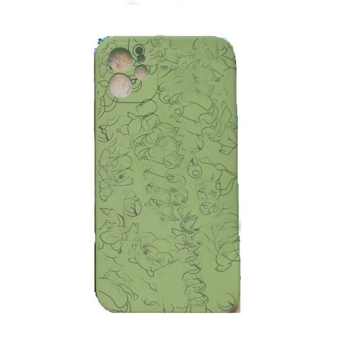 GENERICO - Funda Silicona Liquida para iPhone 11 Diseño Pok Squi...